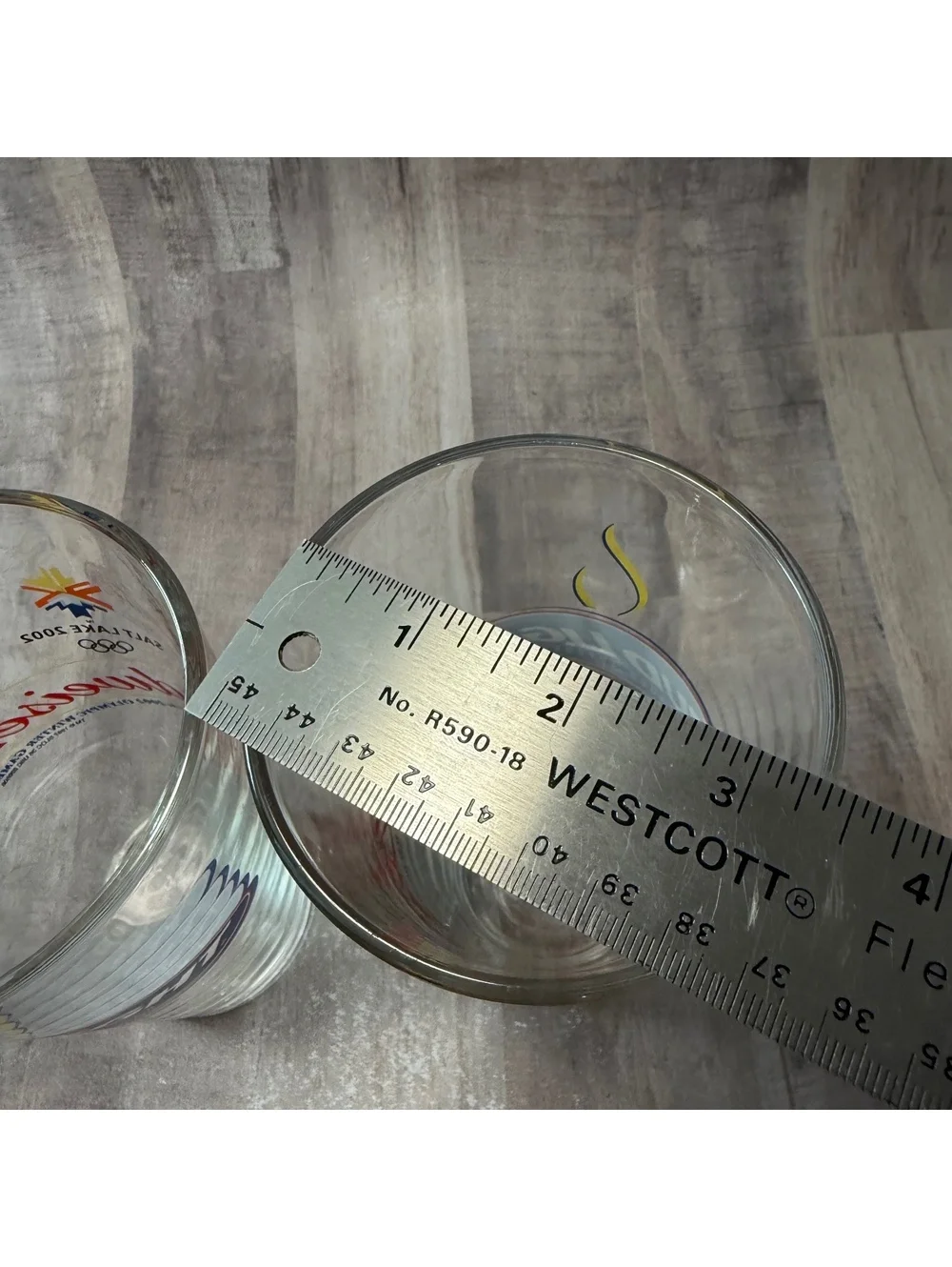 Set of 2 Budweiser 2002 Salt Lake City Winter Olympics Glasses Bud Light Beer